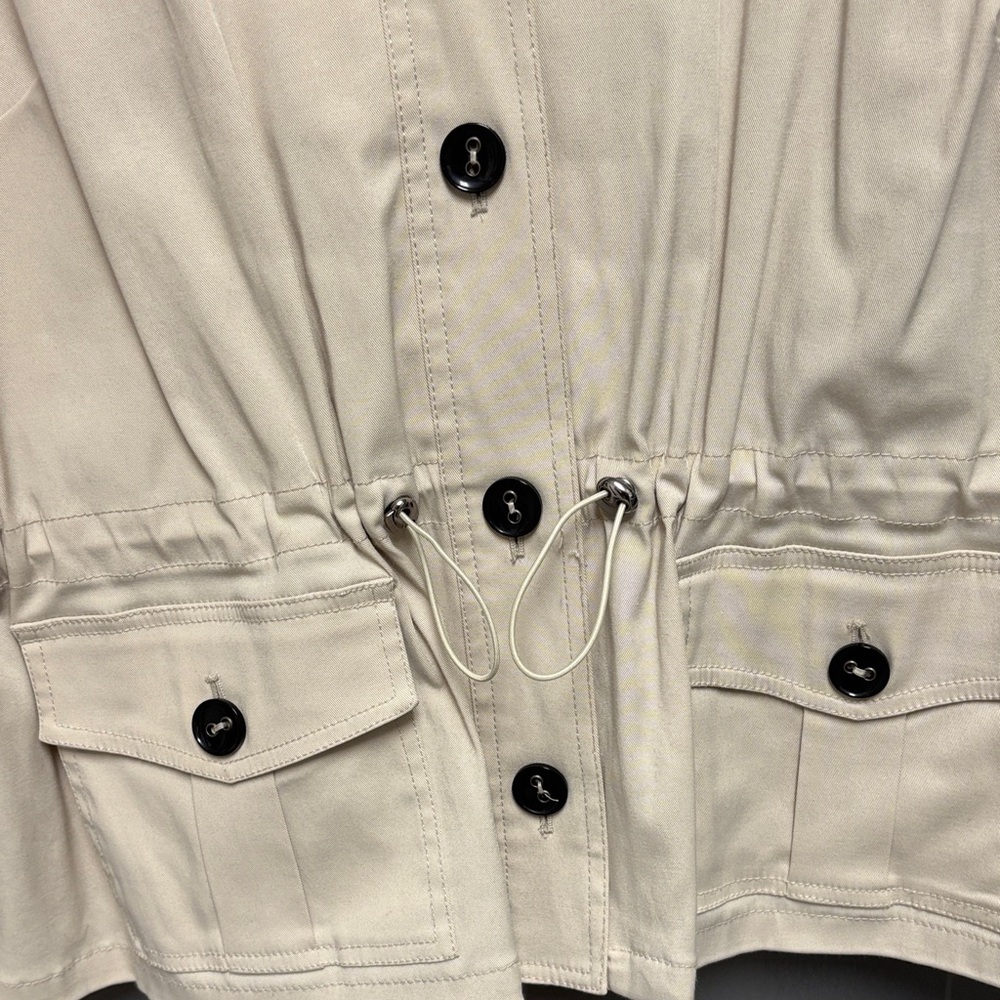 Ruby Rd. Cream Utility Jacket - Picture 2 of 10